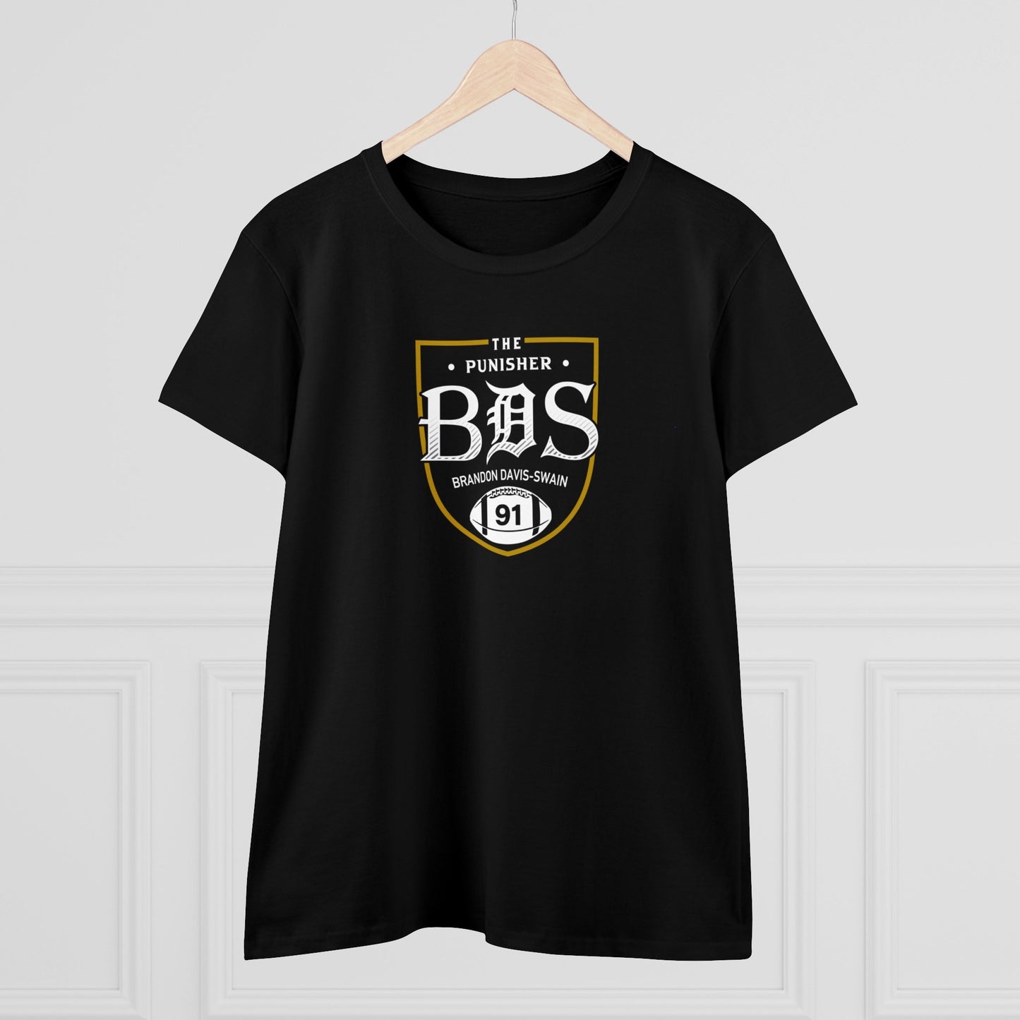 BDS Logo - Women's Cotton Crew Tee (Black)