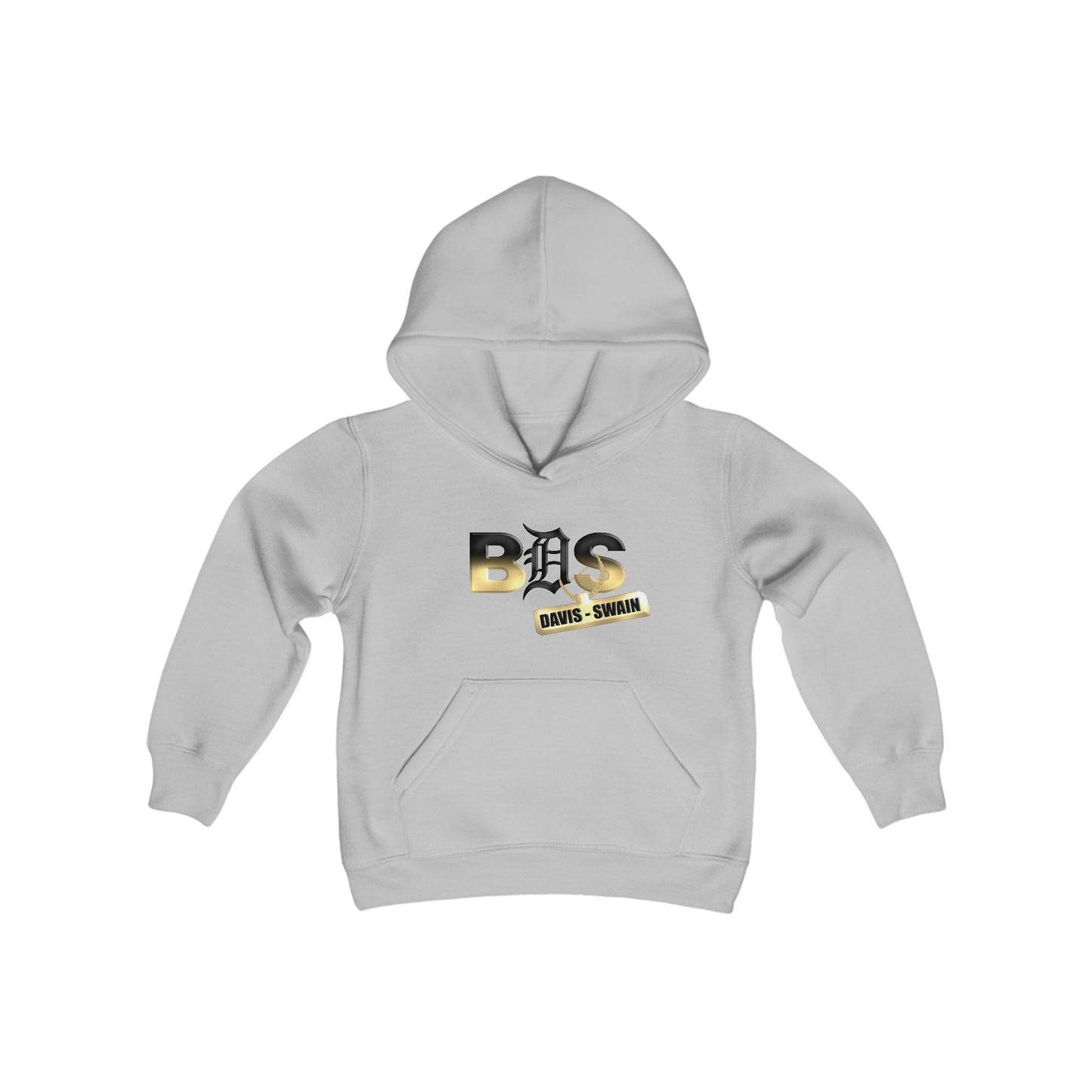 BDS Chain Logo - Kids Hoodie (Gray)