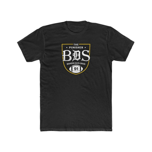 BDS Logo - Men's Cotton Crew Tee (Black)