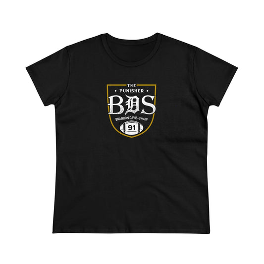 BDS Logo - Women's Cotton Crew Tee (Black)